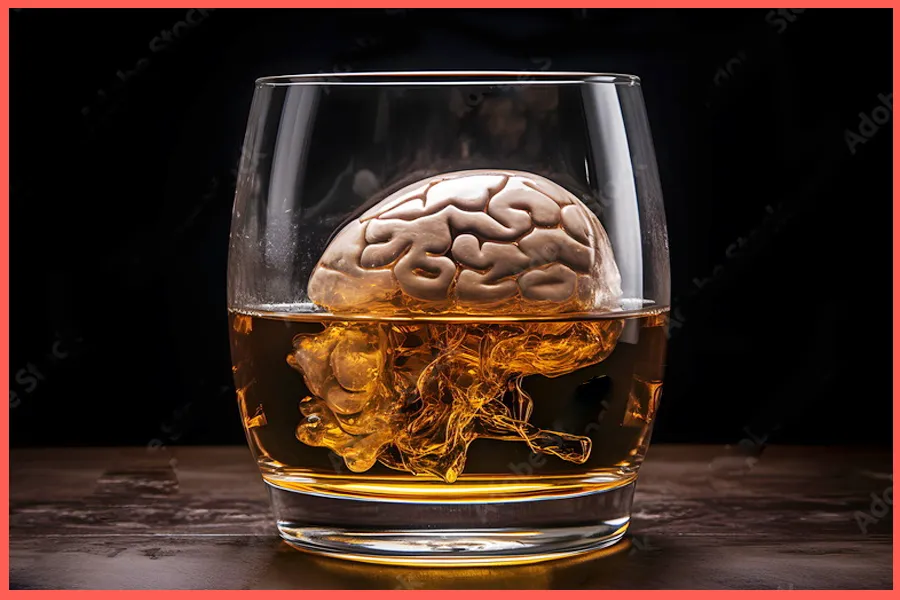 تاثیر الکل روی مغز